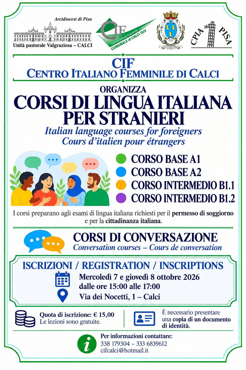 volantino corsi cif