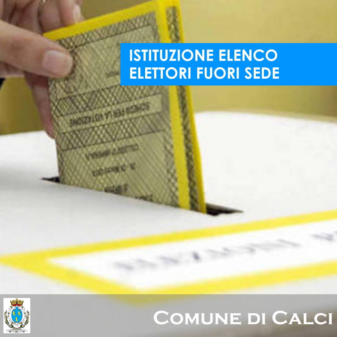 scheda elettorale gialla, inserimento in urna