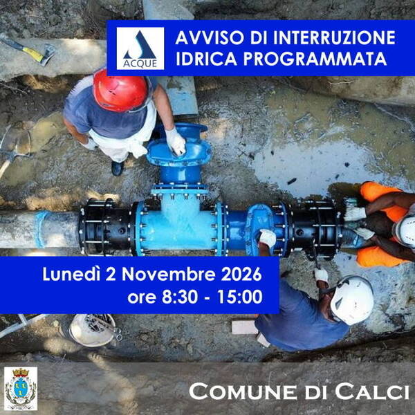 foto cantiere acque spa tubazioni