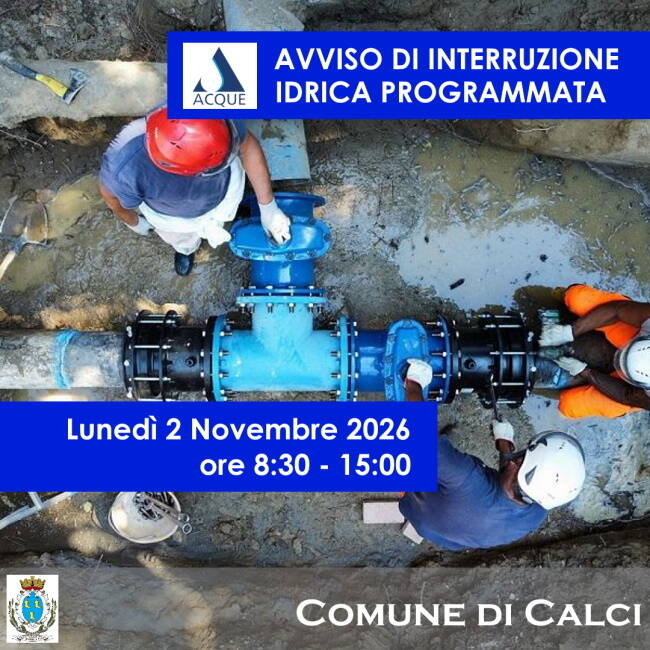 foto cantiere acque spa tubazioni