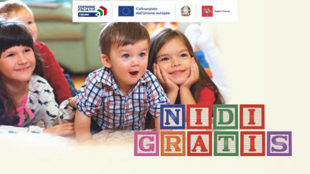 bambini e logo "nidi gratis"
