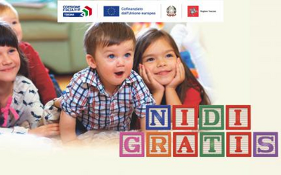 bambini e logo "nidi gratis"