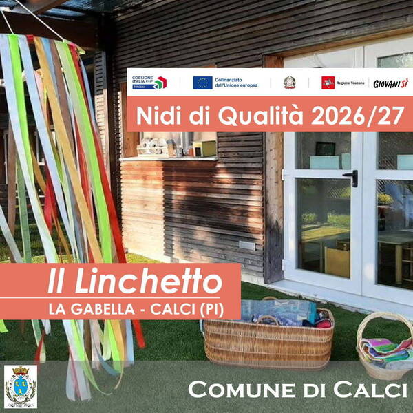 foto area esterna nido il linchetto con cestino e giochi